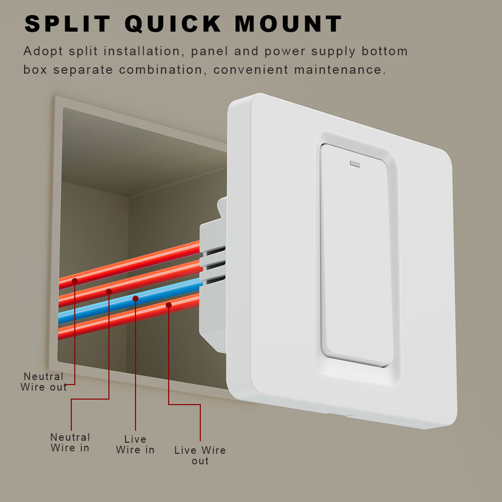 Smart Water Heater Switch/WiFi - Smart Home Button のレビューと価格