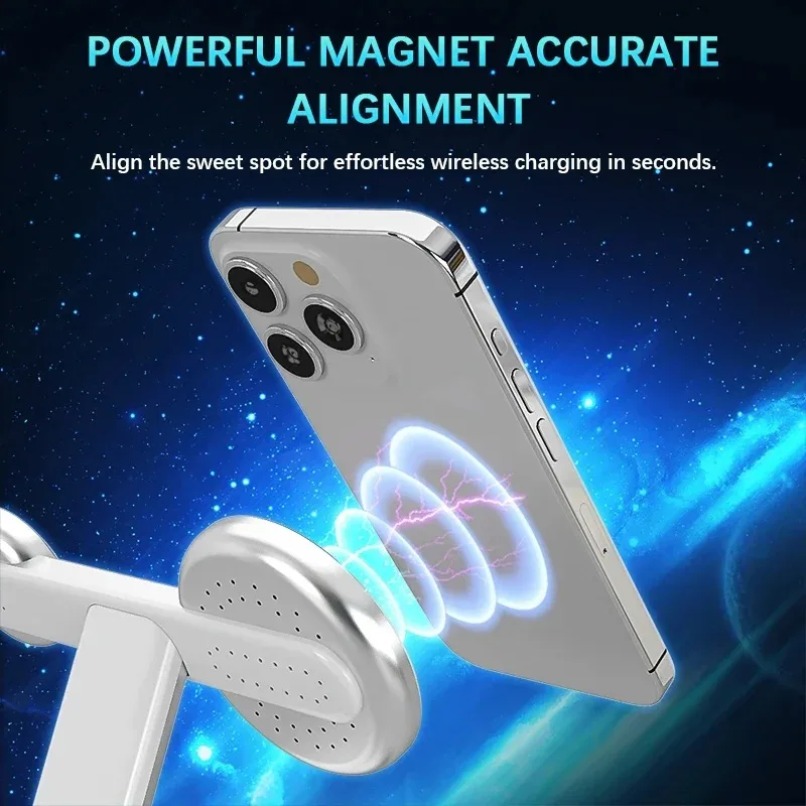 3 in 1 Wireless Charger Stand  - Smart Home Apple のレビューと価格