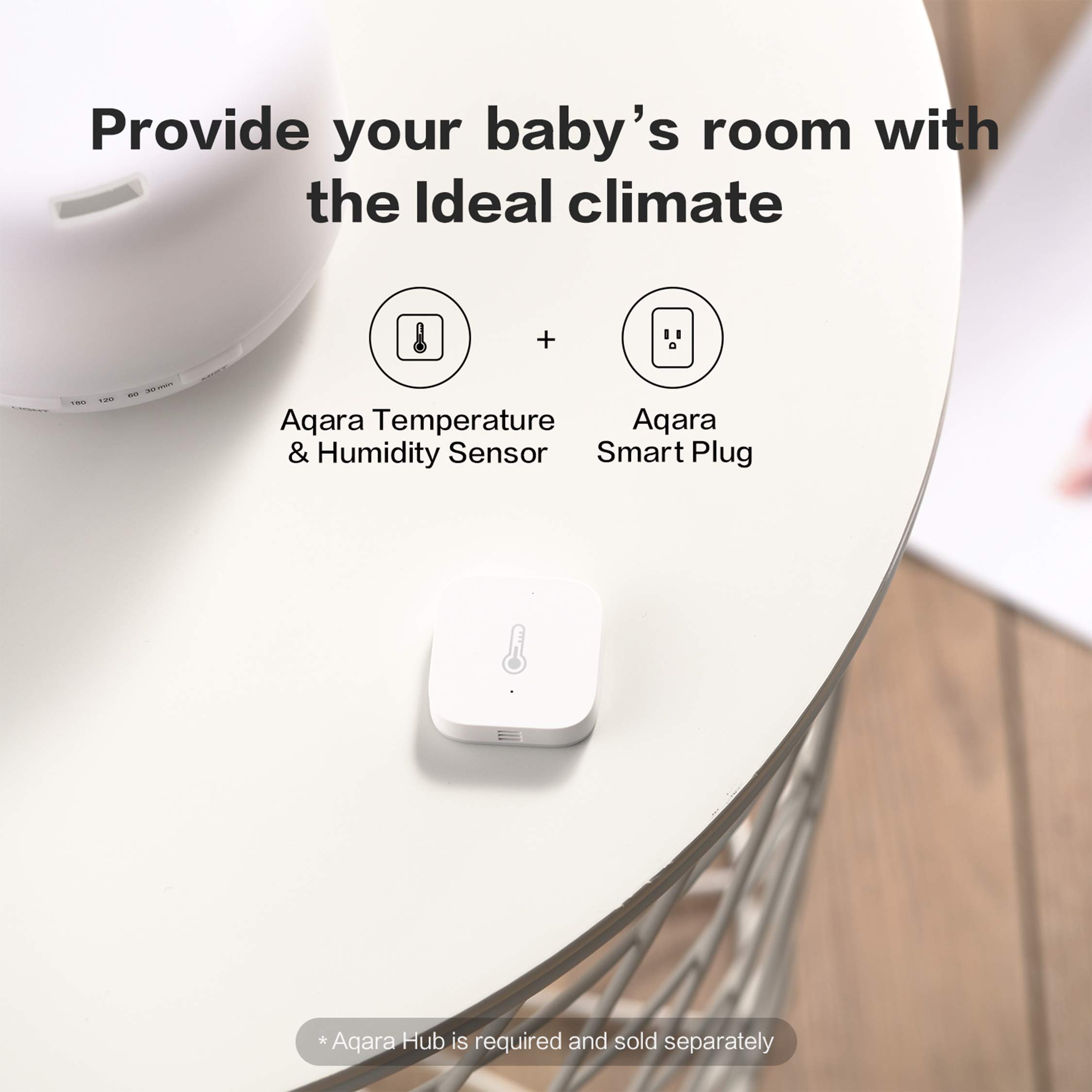 Aqara Temperature Humidity Sen - Smart Home Apple のレビューと価格