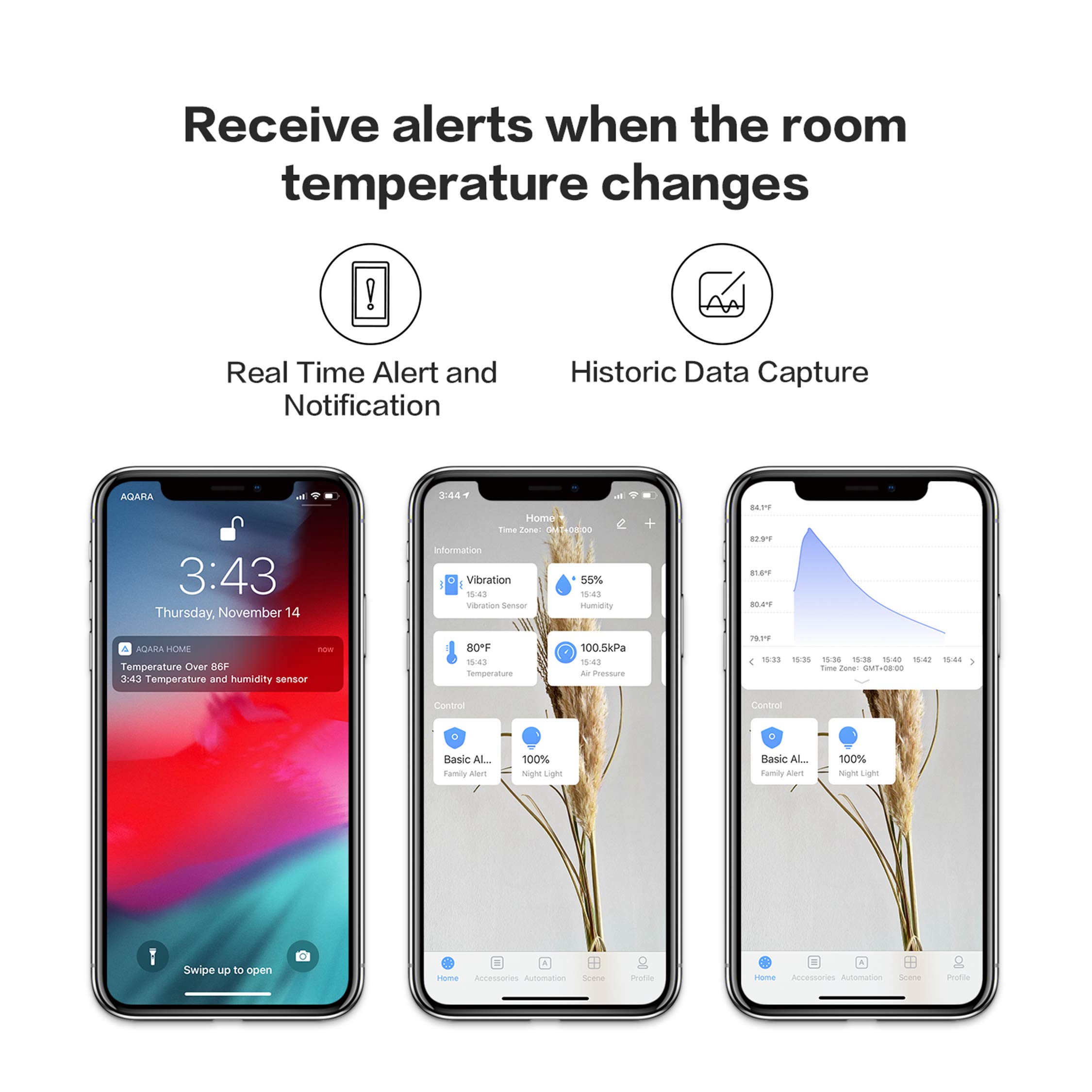 Aqara Temperature Humidity Sen - Smart Home Apple のレビューと価格