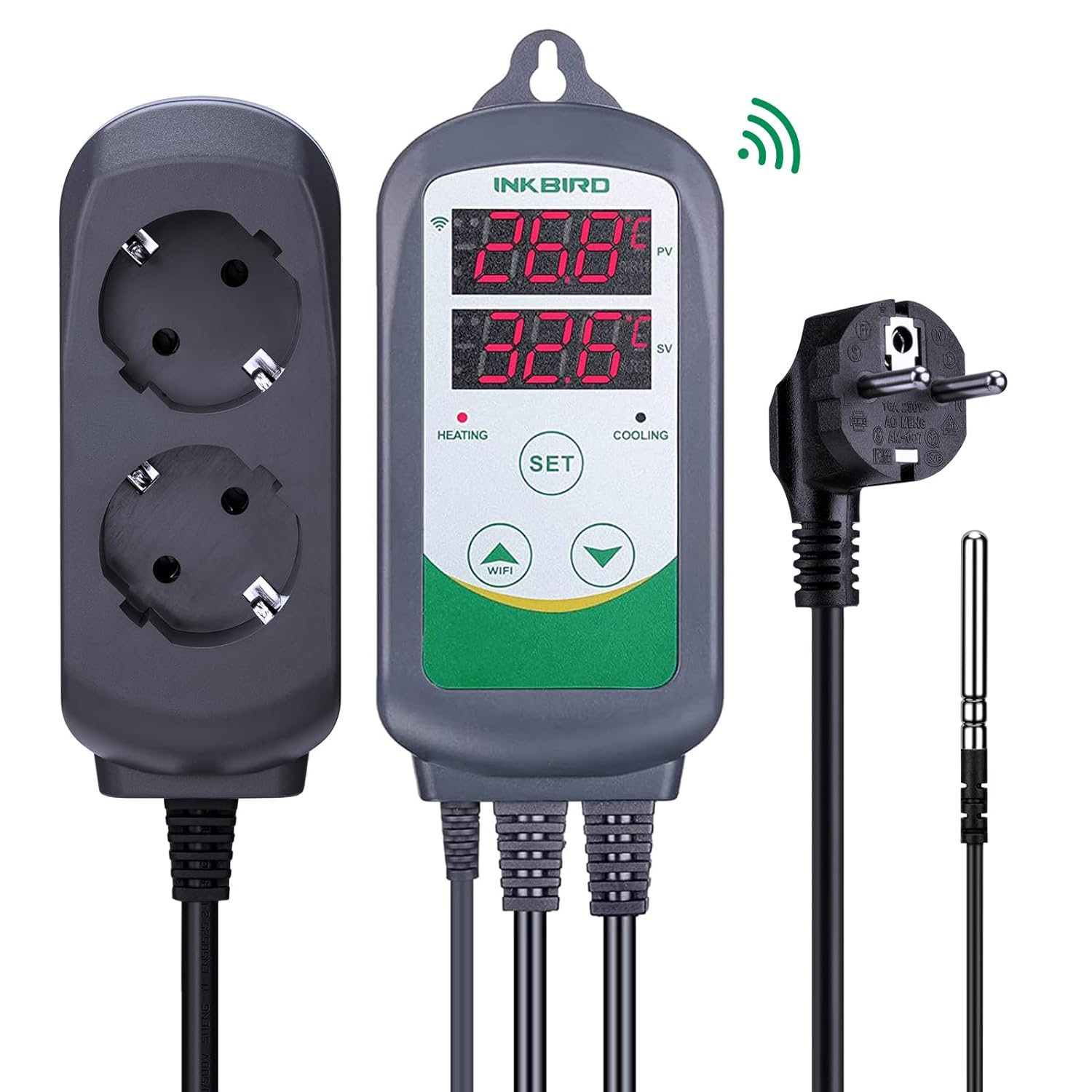 INKBIRD ITC-308-WiFi Digital T - Wifi Thermostat のレビューと価格