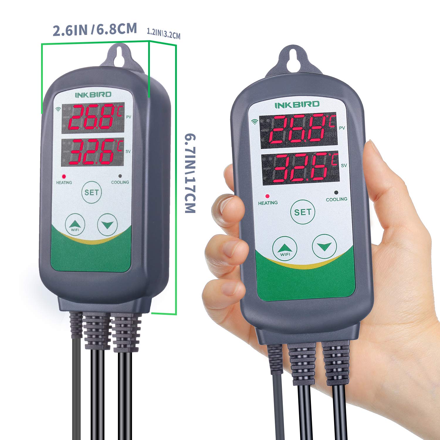 INKBIRD ITC-308-WiFi Digital T - Wifi Thermostat のレビューと価格