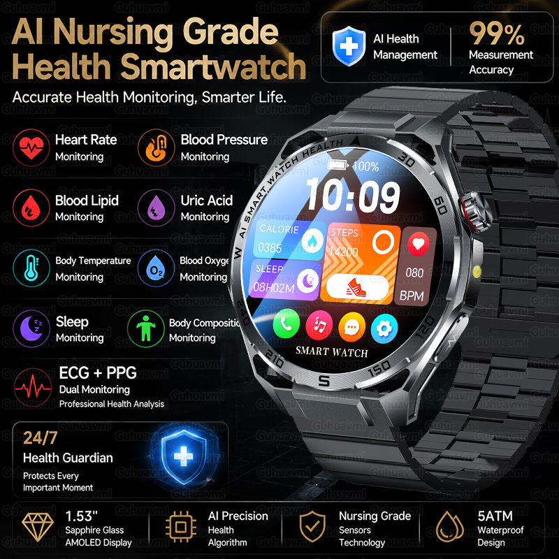New Health Care ECG Smart Watc - Smart Home Energy Management のレビューと価格