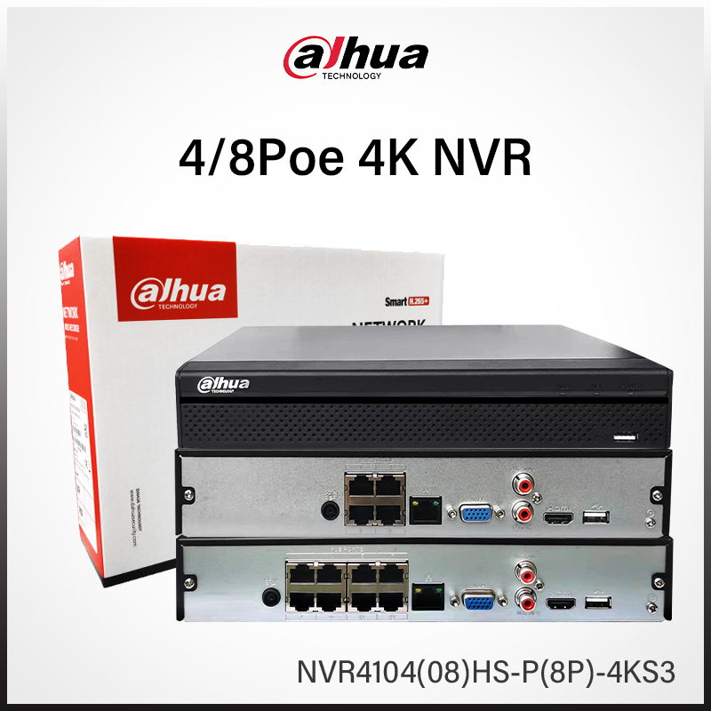 Dahua 4 8 POE 4K Network Video - Smart Home Microsoft のレビューと価格