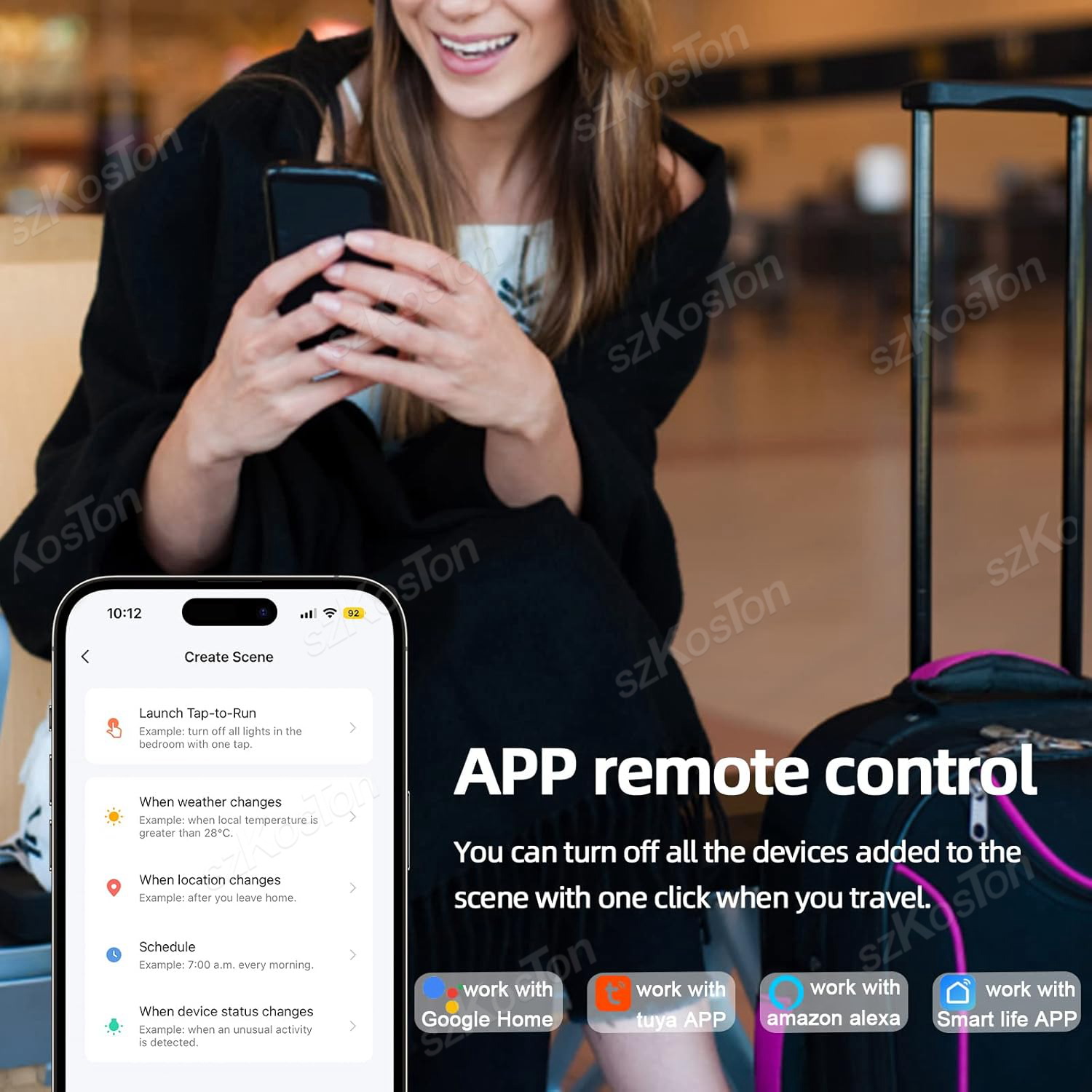 16A Tuya WiFi Smart Switch Mod - Smart Home Button のレビューと価格