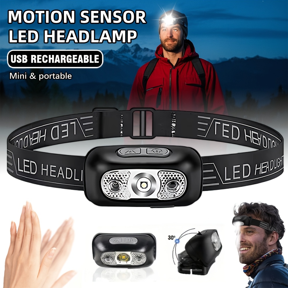 Motion Sensor Rechargeable Hea - Motion Sensor Light のレビューと価格