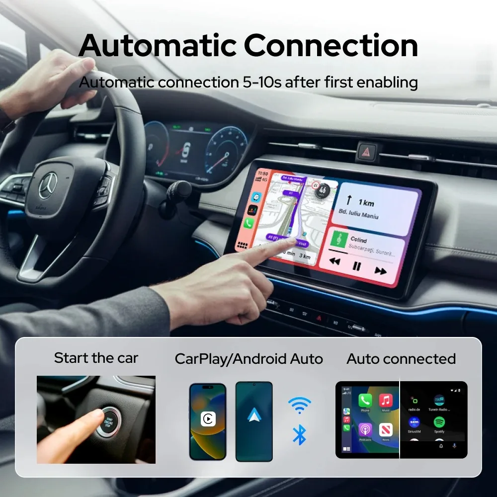 TrolinkTek Wireless CarPlay An - Wifi Smart Plug のレビューと価格