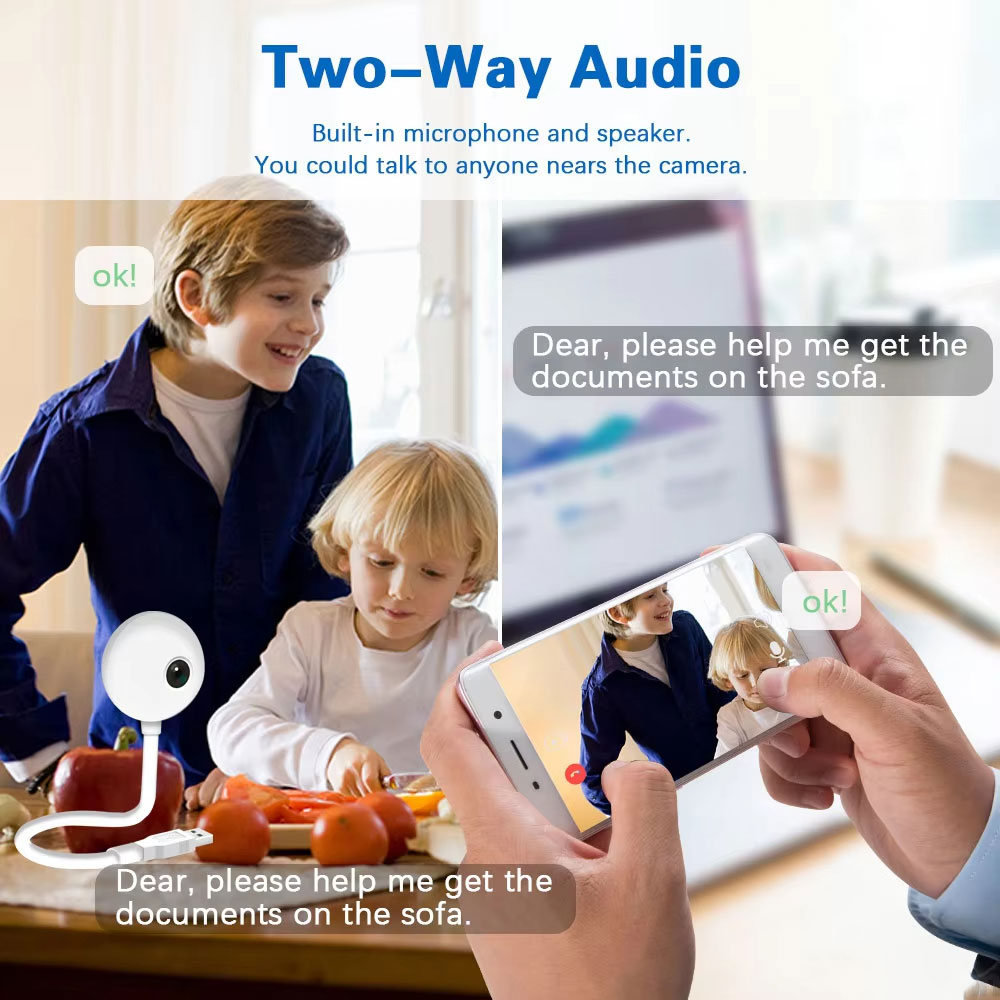 5MP Mini WiFi USB Plug In IP C - Smart Home Windows App のレビューと価格