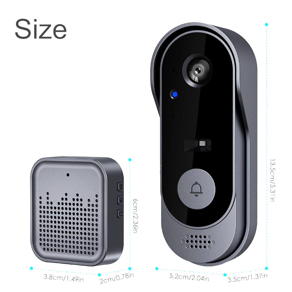 Tuya APP 170Degree Wide Angle  - Wifi Doorbell Camera のレビューと価格