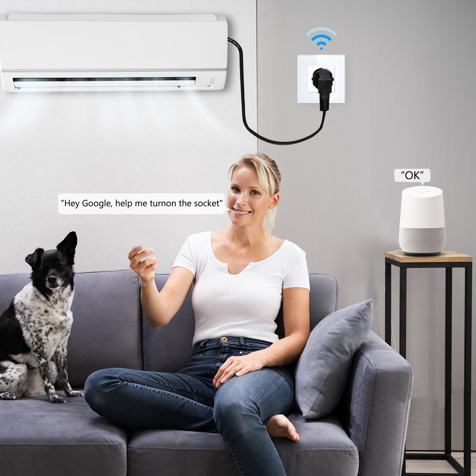 TAWOIA Wifi Wall Socket EU Sta - Smart Home Yandex のレビューと価格