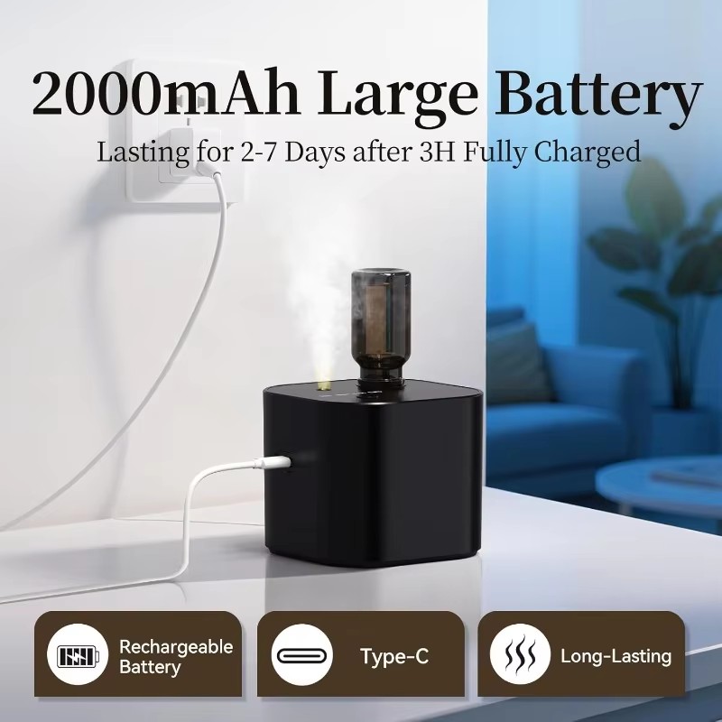 USB Rechargeable Waterless Aro - Smart Home Fragrance Diffuser のレビューと価格
