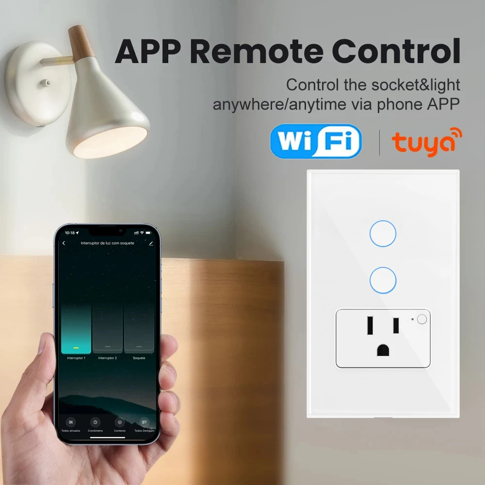 Tuya WiFi Smart Light Switch M - Smart Home Touchscreen Control Panel のレビューと価格
