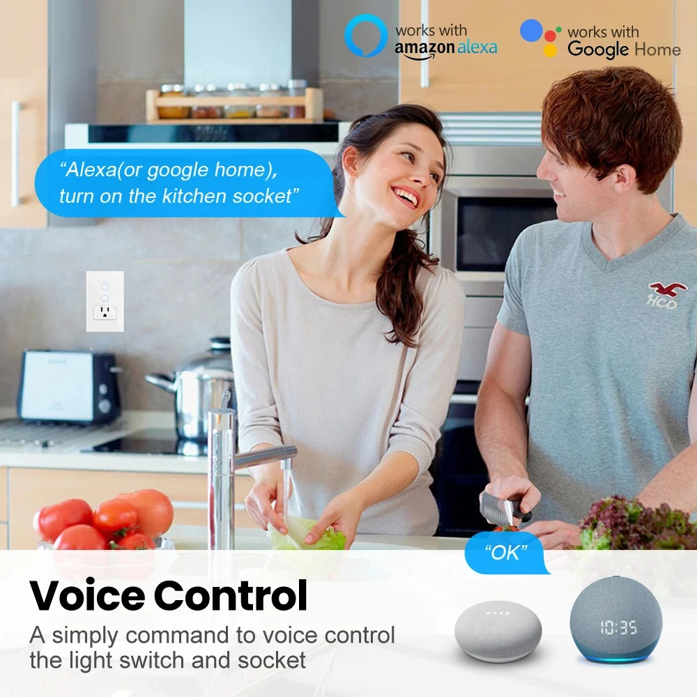 Tuya WiFi Smart Light Switch M - Smart Home Touchscreen Control Panel のレビューと価格