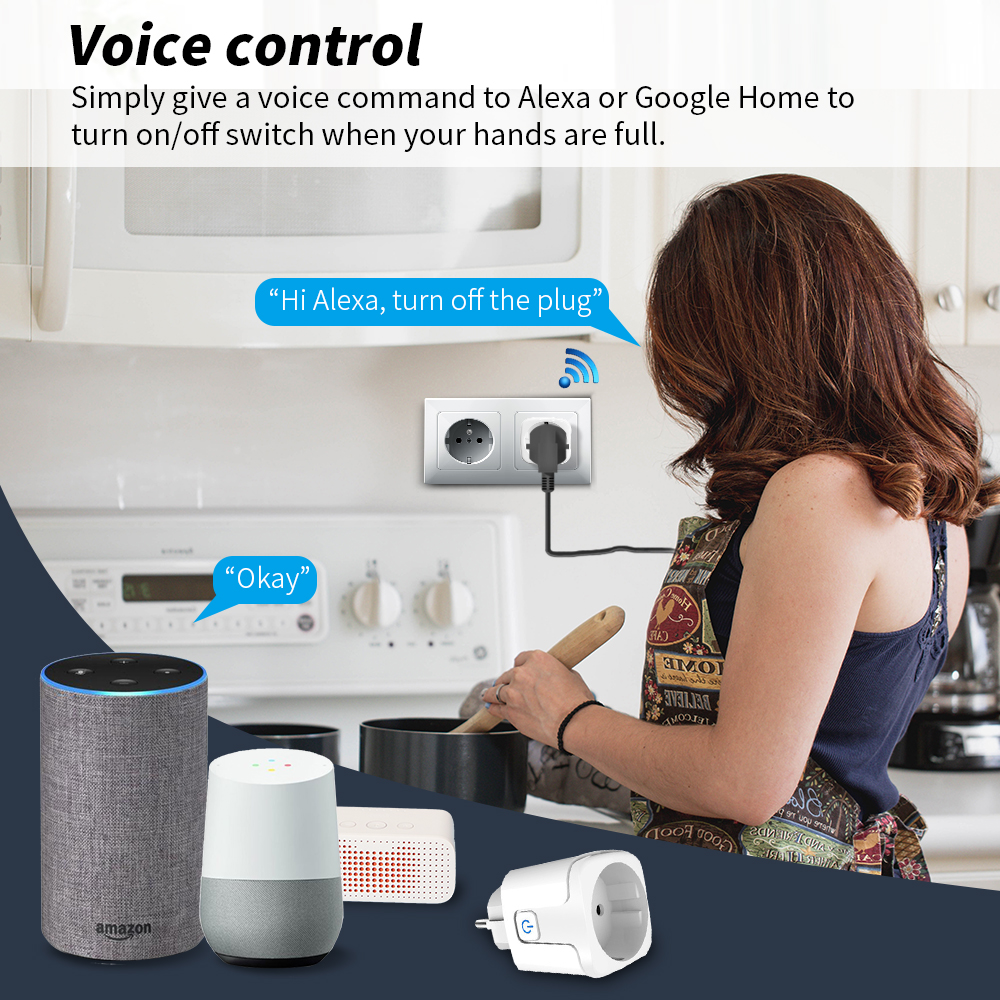 Smart WiFi Homekit EU Plug Soc - Smart Home Apple のレビューと価格