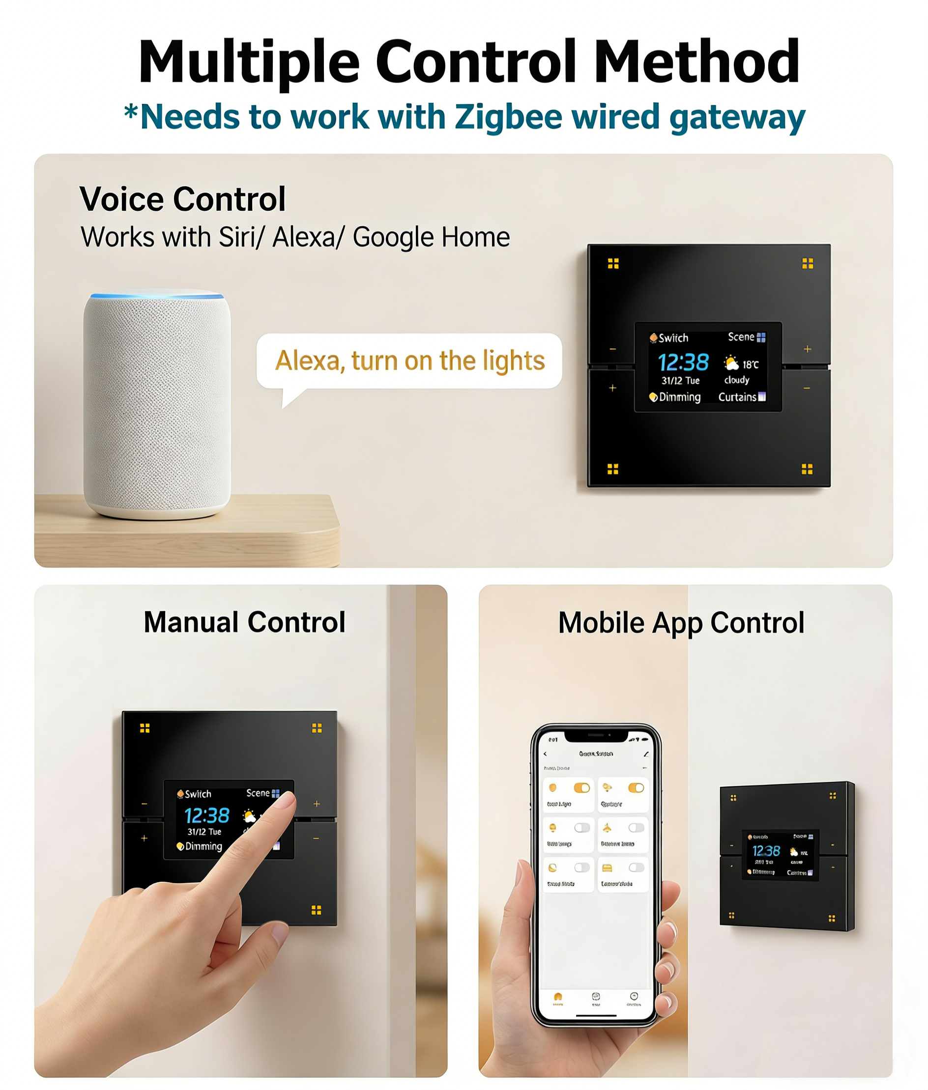 M9 Pro 8-Button UK Tuya Smart  - Smart Home Button のレビューと価格