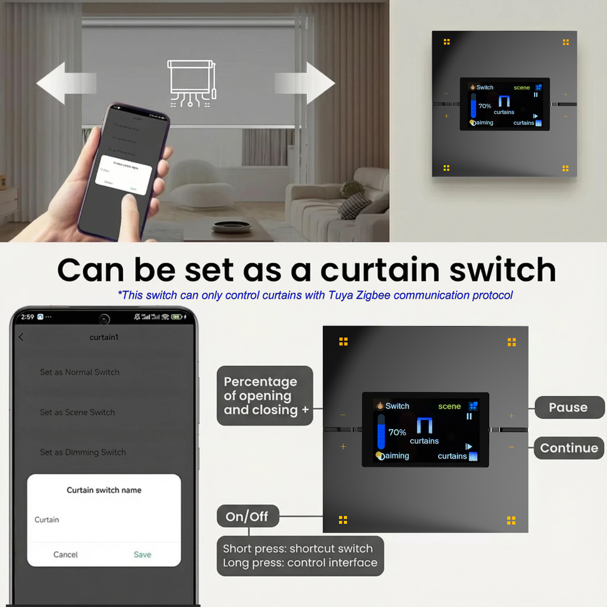 M9 Pro 8-Button UK Tuya Smart  - Smart Home Button のレビューと価格