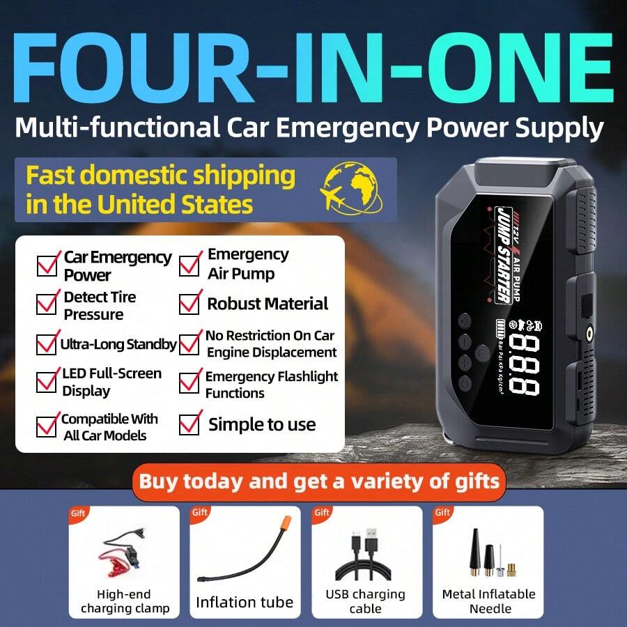 Four-In-One 12V 8000A Smart Ca - Smart Home のレビューと価格