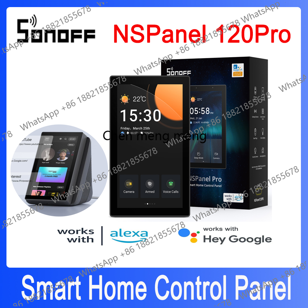 NSPanel Pro 120/86 Smart Home  - Smart Home Touchscreen Control Panel のレビューと価格