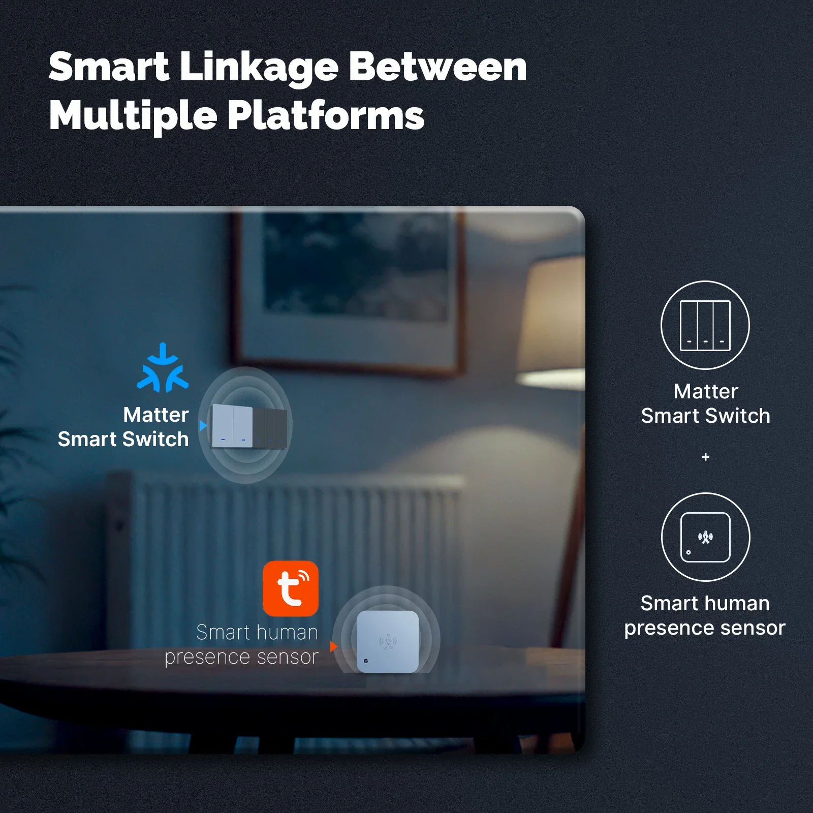 MOES Matter Tuya WiFi Smart Li - Smart Home Apple のレビューと価格