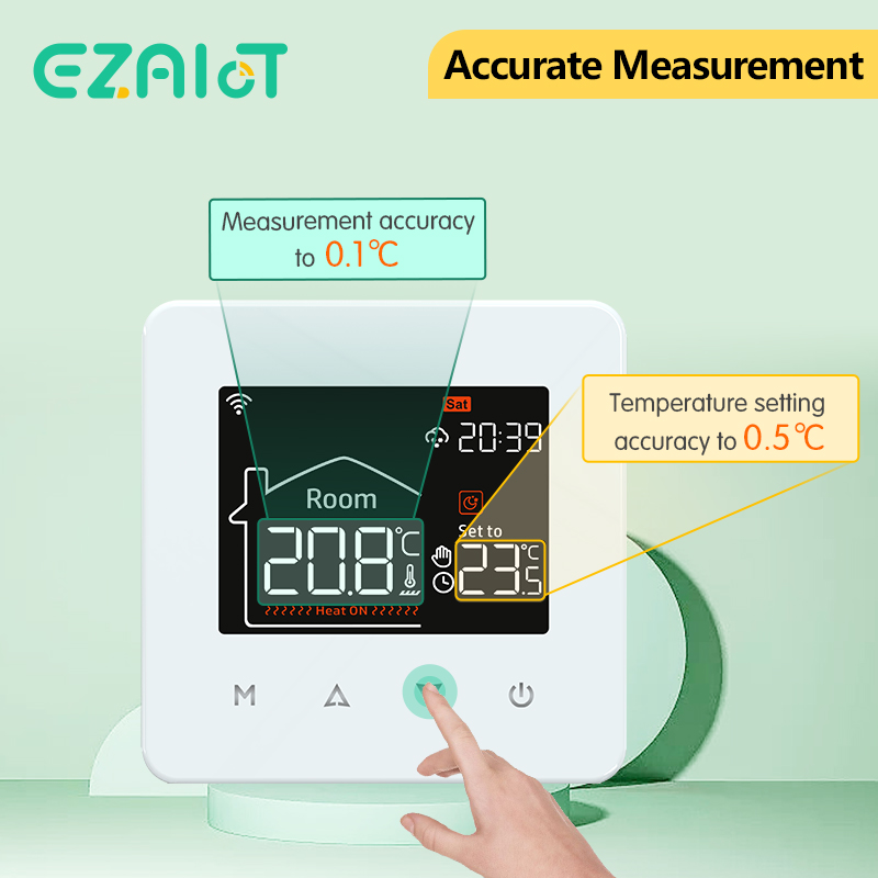 Smart WiFi Thermostat for Elec - Smart Home Yandex のレビューと価格