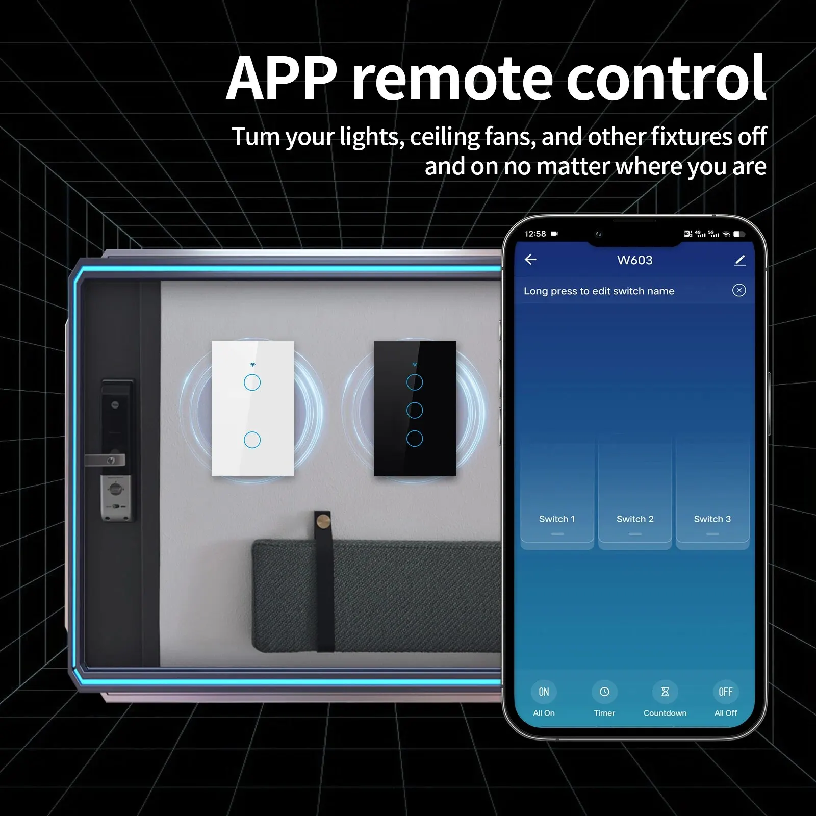 TNCE Tuya WiFi/Zigbee Smart Li - Smart Home Button のレビューと価格