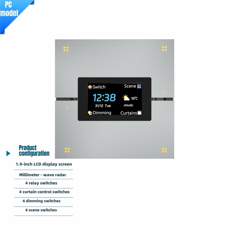 PC model M9Pro Tuya Zigbee sma - Smart Home Button のレビューと価格