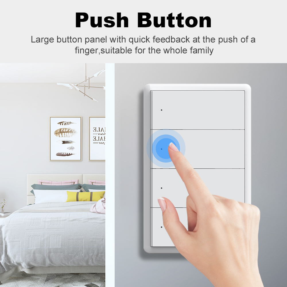 MANHOT Homekit WiFi Smart Swit - Smart Home Button のレビューと価格