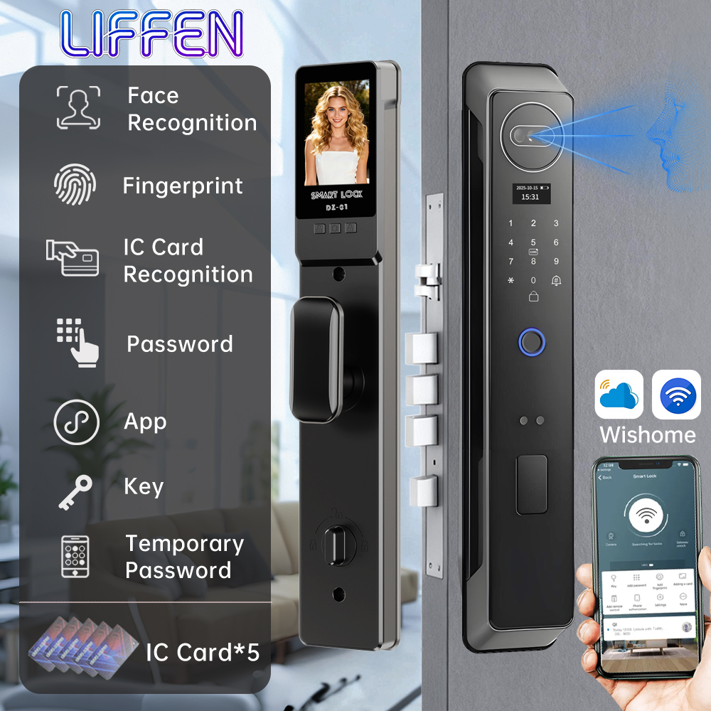 Wishome APP  Smart Lock 3D Fac - Wifi Doorbell Camera のレビューと価格