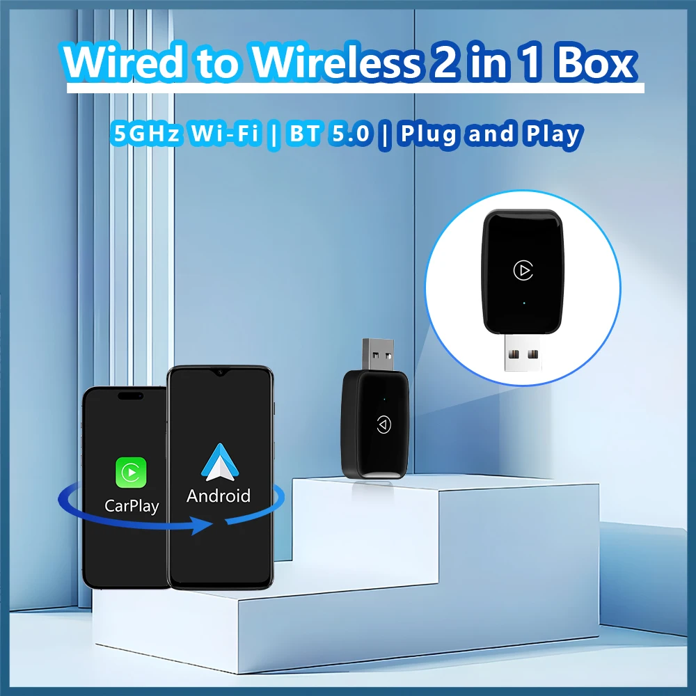 2025 New Wireless Carplay Andr - Wifi Smart Plug のレビューと価格
