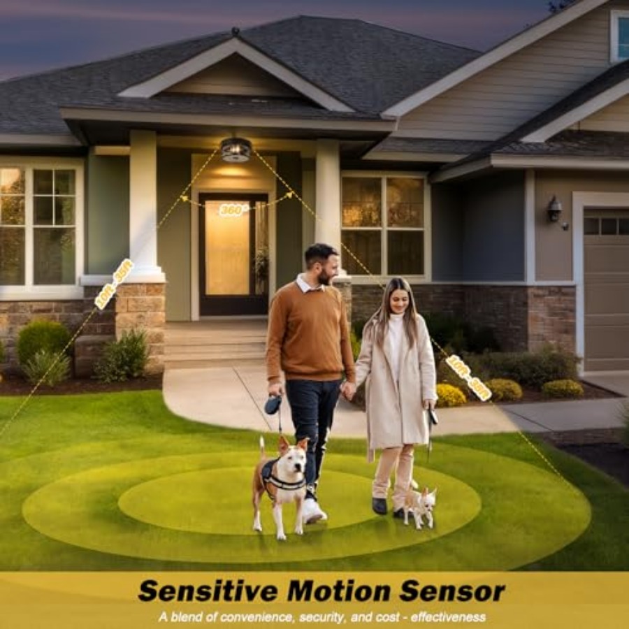 Motion Sensor Outdoor Ceiling  - Motion Sensor Light のレビューと価格