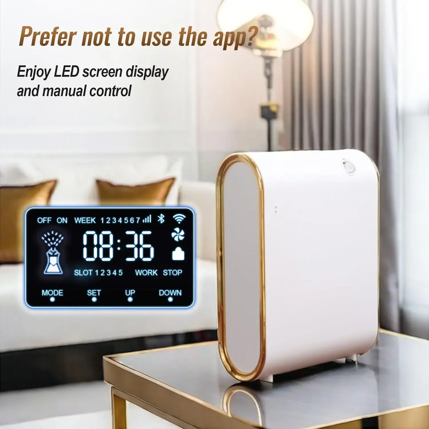 Waterless Room Fragrance Diffu - Smart Home Fragrance Diffuser のレビューと価格