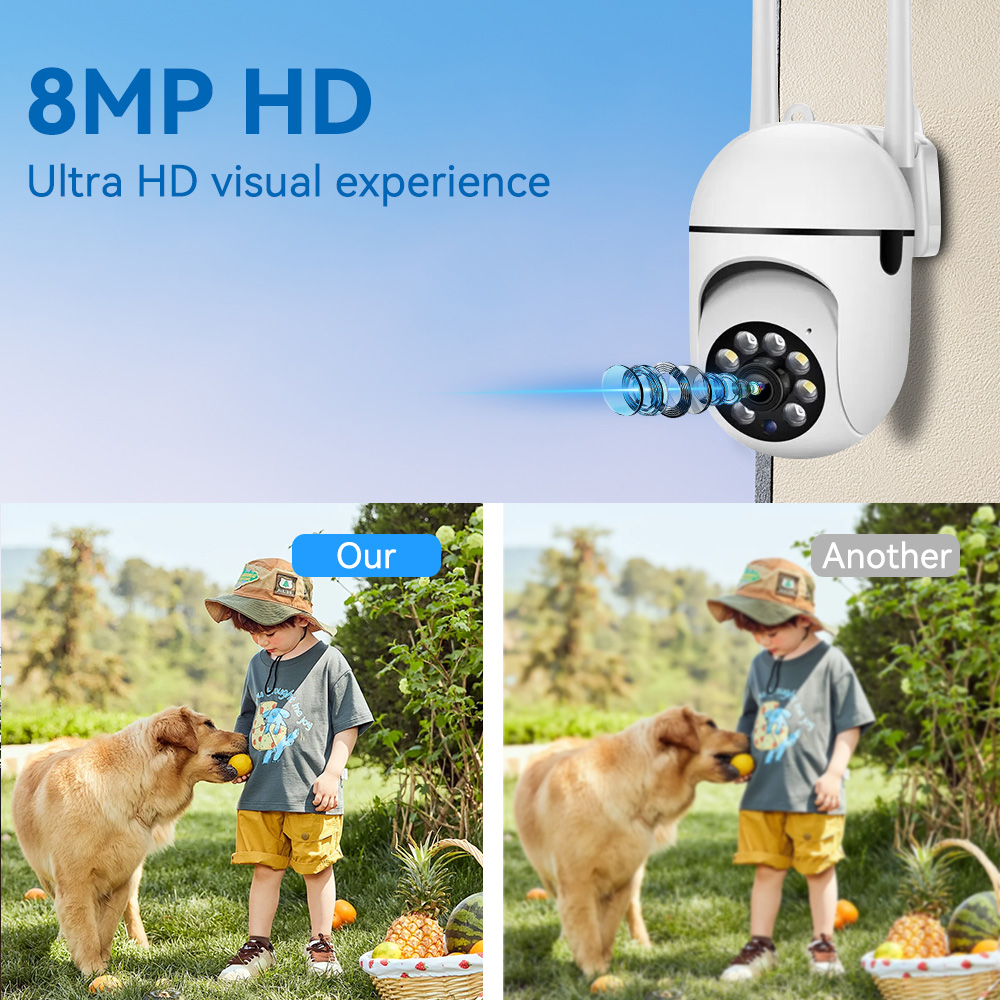 8MP 2.4G Wifi IP CCTV Camera C - Smart Home Windows App のレビューと価格