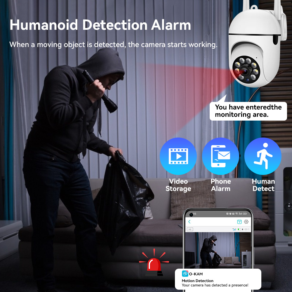 8MP 2.4G Wifi IP CCTV Camera C - Smart Home Windows App のレビューと価格