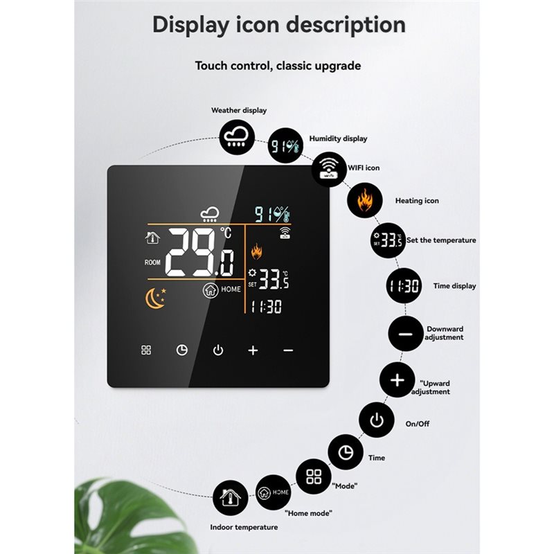 Tuya Smart Thermostat 25A Wifi - Wifi Thermostat のレビューと価格