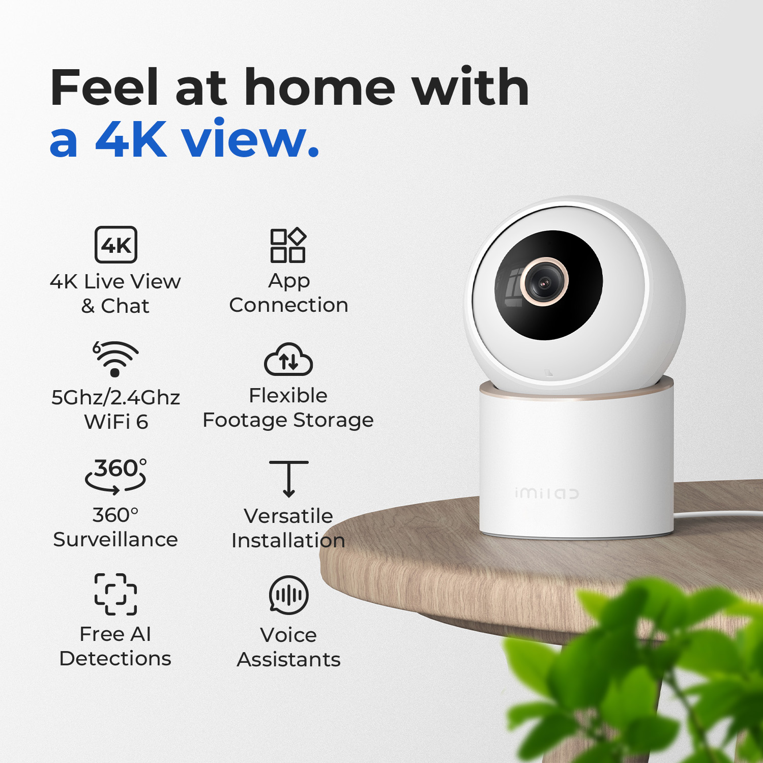 IMILAB C40 8MP Smart Camera 5G - Smart Home Windows App のレビューと価格