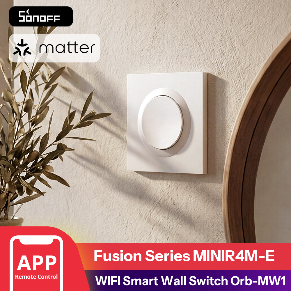 SONOFF MINIR4M-E Matter Over W - Smart Home Apple のレビューと価格
