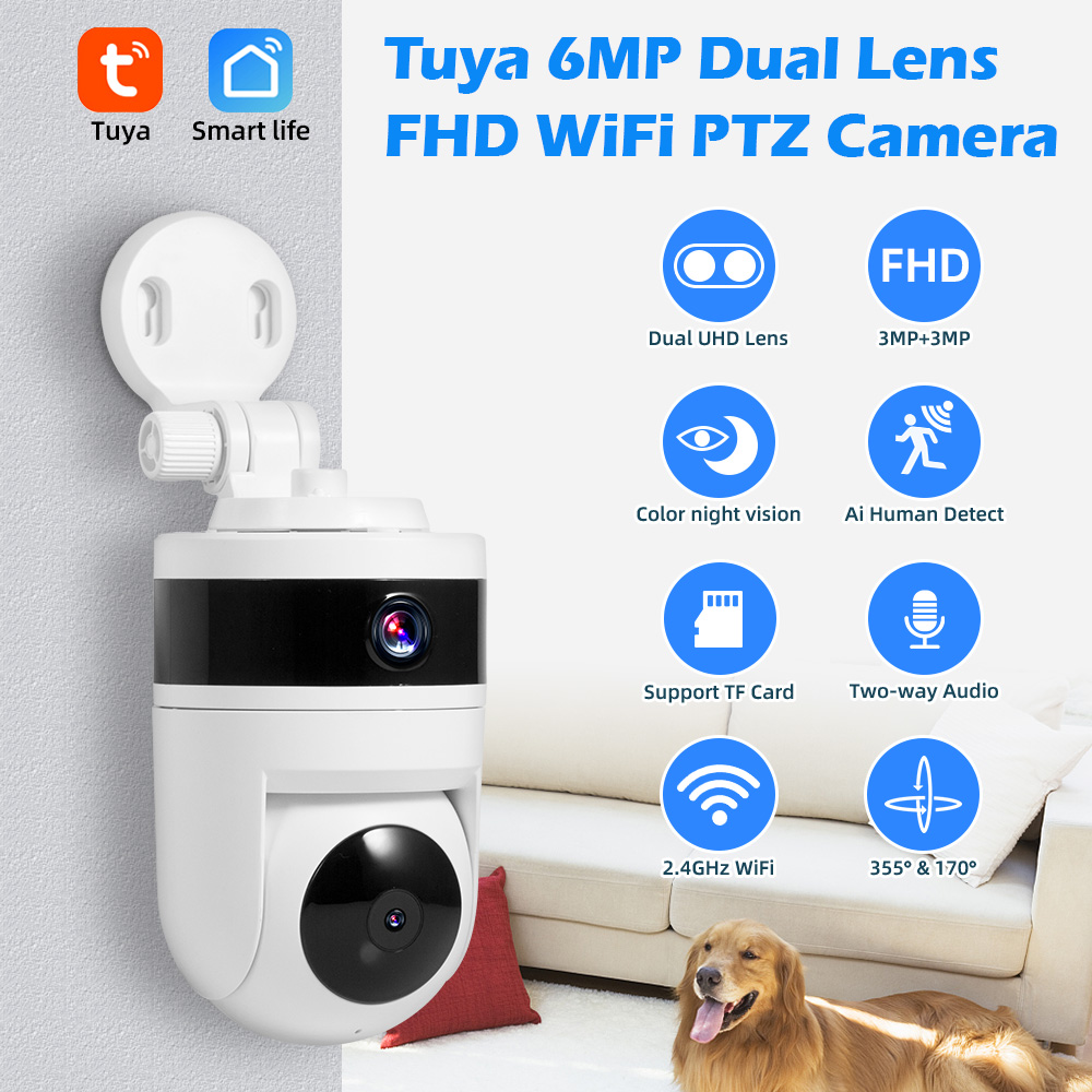 KERUI 6MP Dual Lens WiFi IP Ca - Smart Home Windows App のレビューと価格