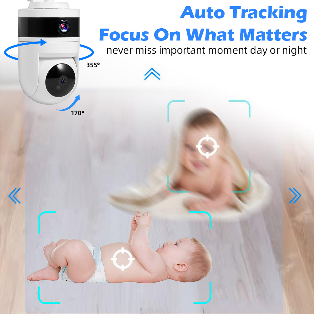 KERUI 6MP Dual Lens WiFi IP Ca - Smart Home Windows App のレビューと価格
