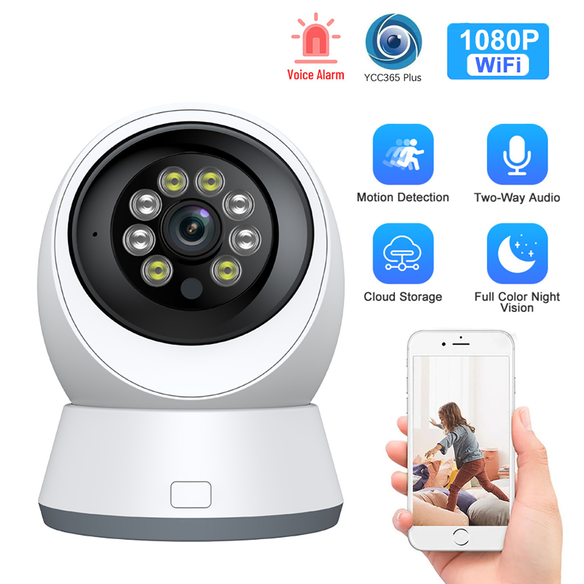 2MP 1080P YCC365 APP 5G Full C - Smart Home Windows App のレビューと価格