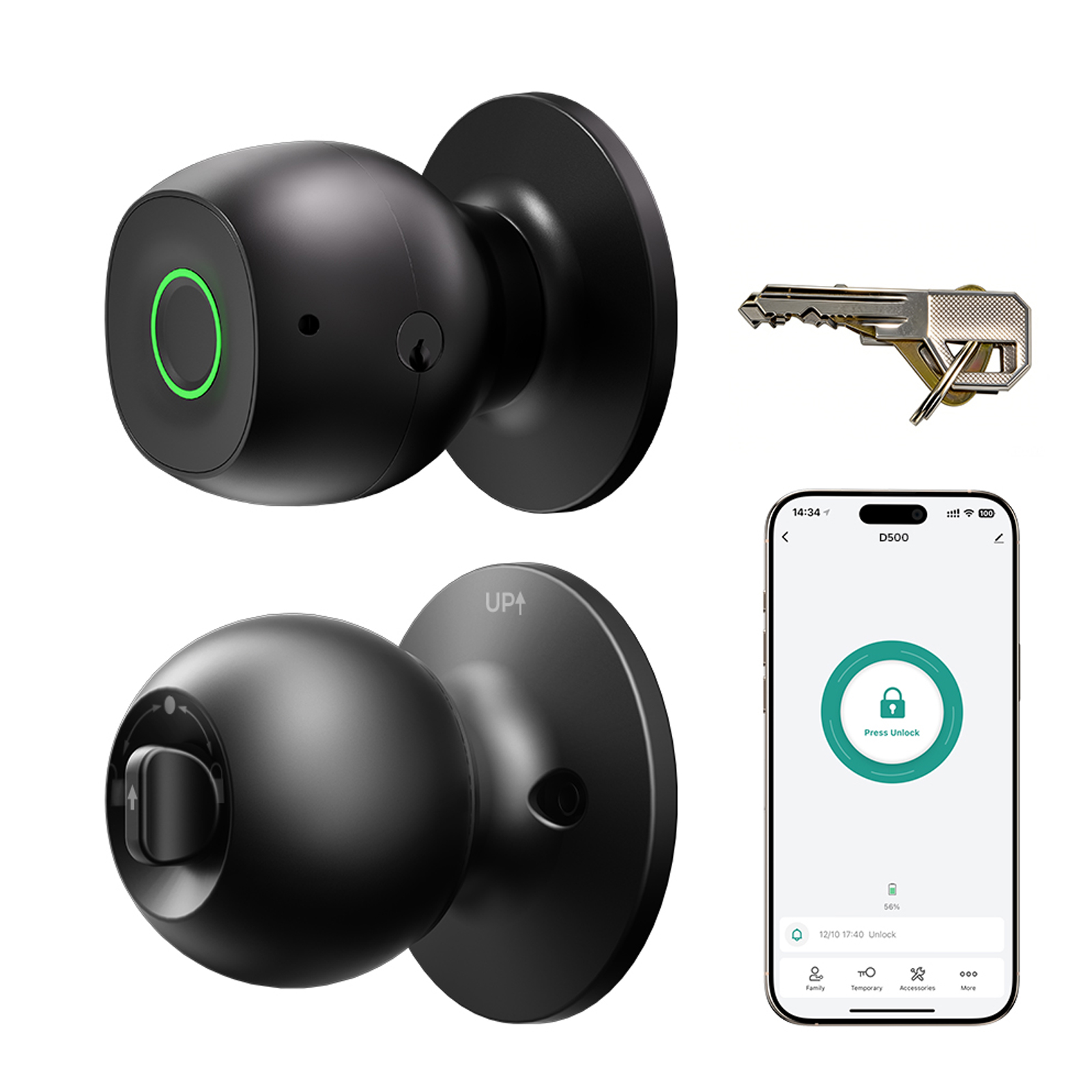 Fingerprint Door Lock Smart Ke - Smart Home Keyestudio のレビューと価格