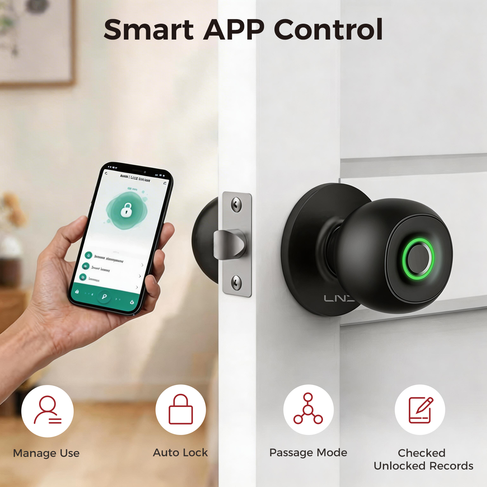 Fingerprint Door Lock Smart Ke - Smart Home Keyestudio のレビューと価格