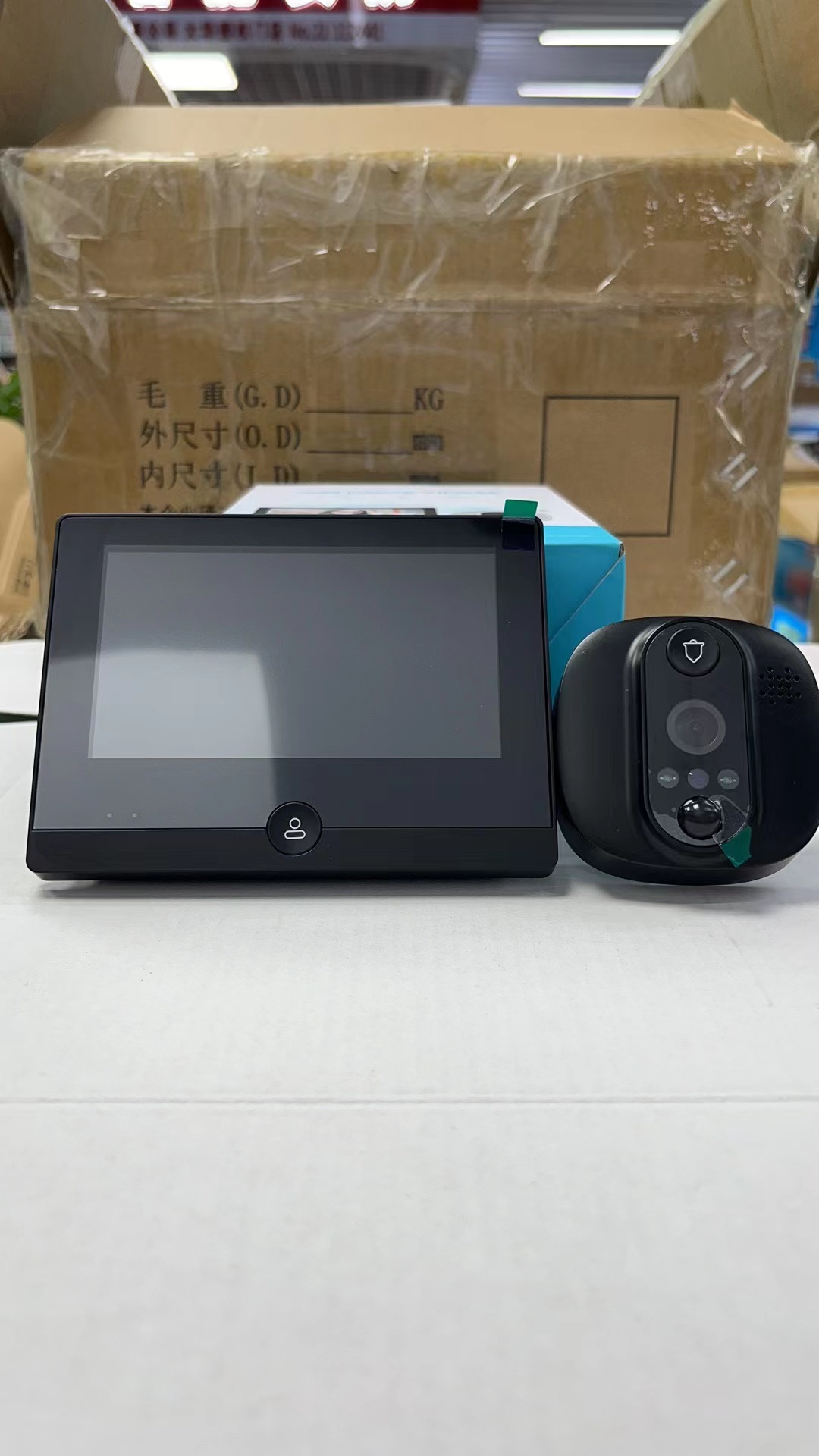 4.3 Inch IPS Screen 2MP 1080P  - Wifi Doorbell Camera のレビューと価格