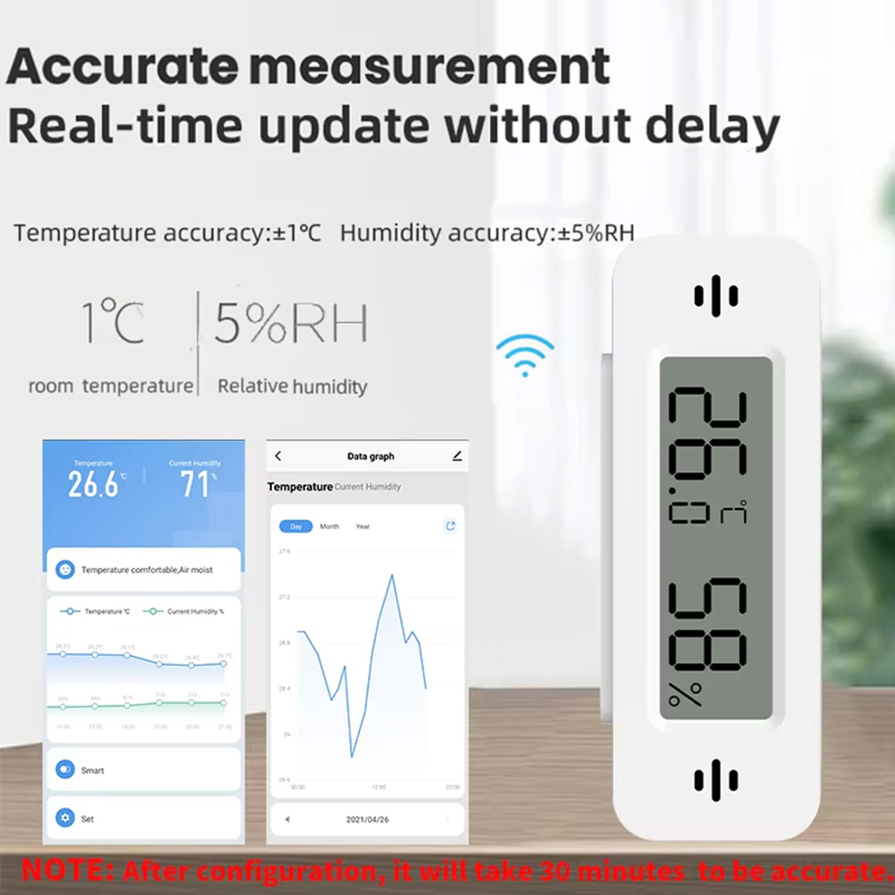 Tuya Zigbee WiFi Mini Temp & H - Smart Home Yandex のレビューと価格