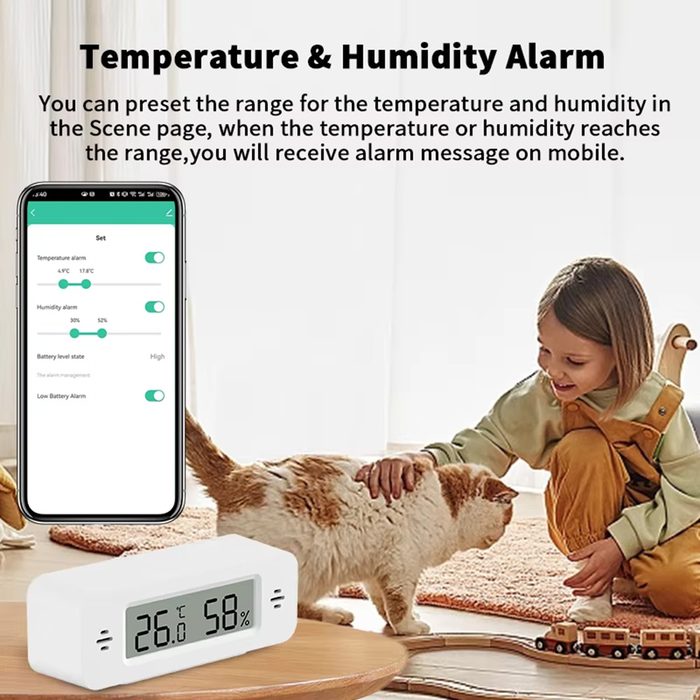 Tuya Zigbee WiFi Mini Temp & H - Smart Home Yandex のレビューと価格