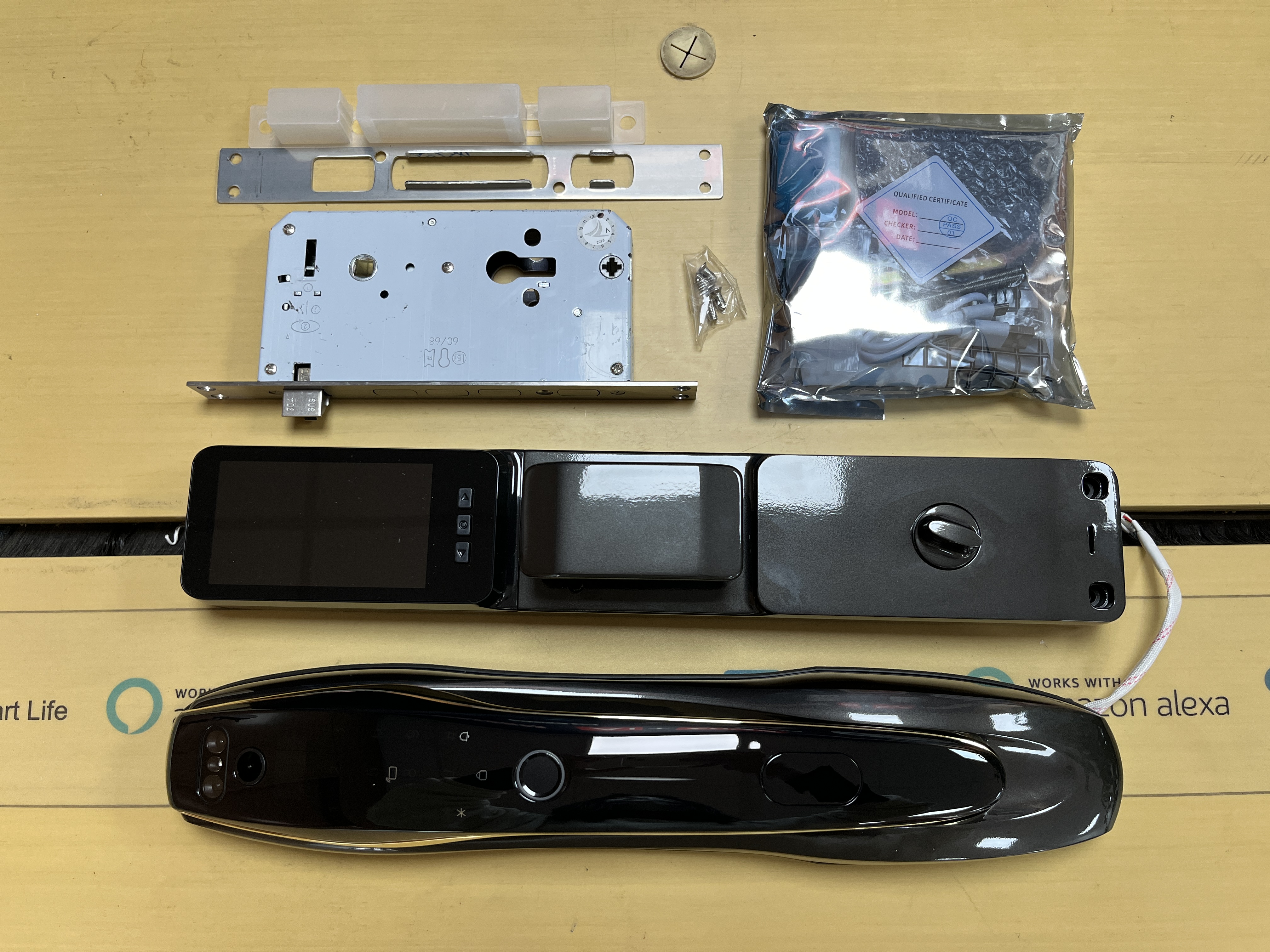 TYSH Tuya Security Fingerprint - Wifi Doorbell Camera のレビューと価格