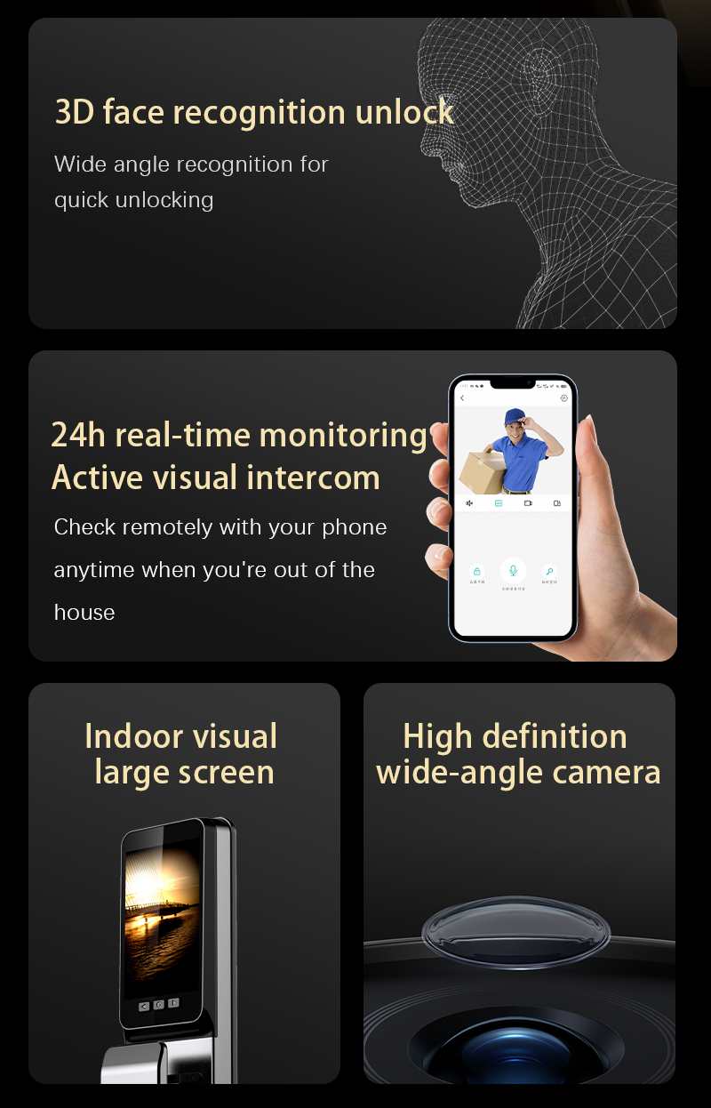 TYSH Tuya Security Fingerprint - Wifi Doorbell Camera のレビューと価格