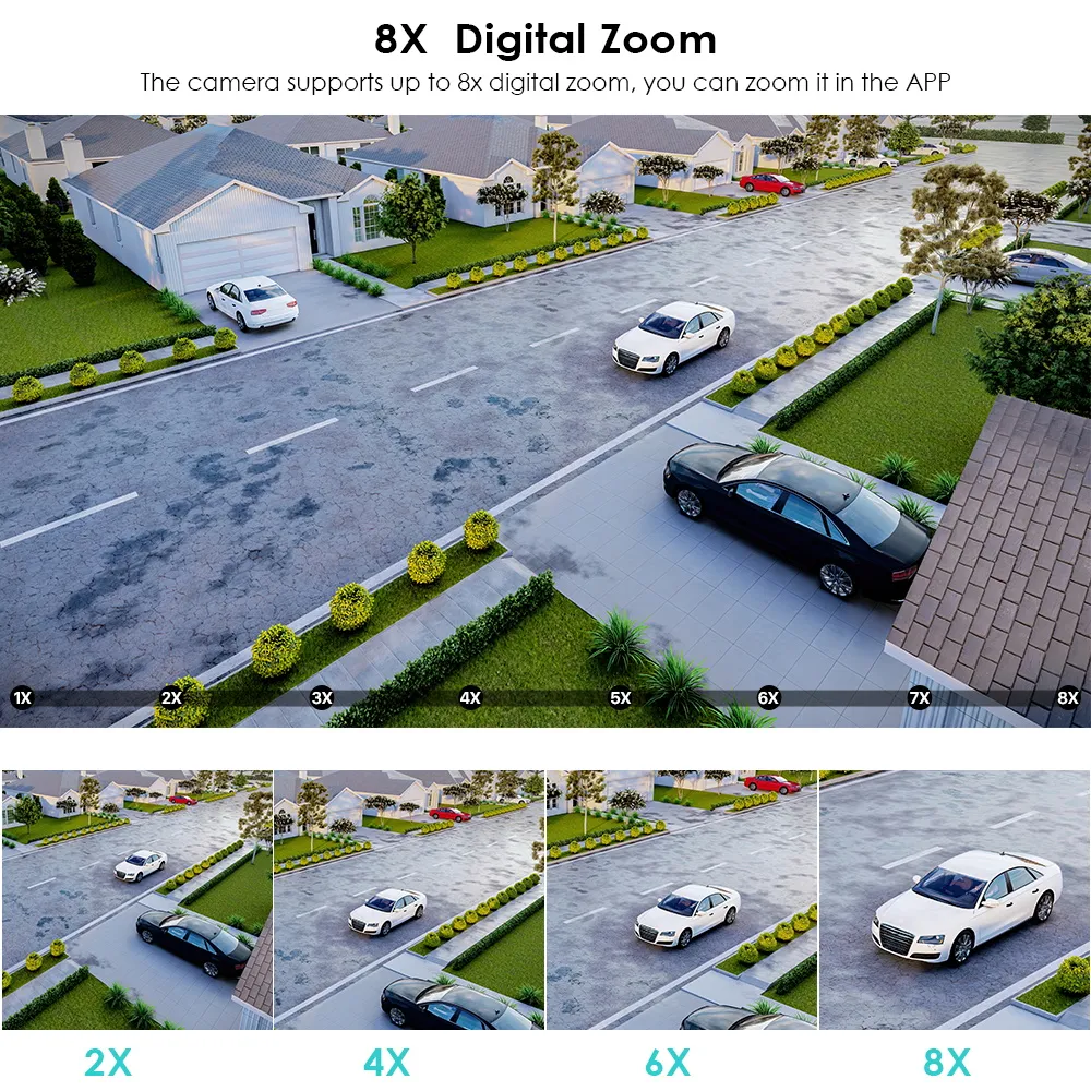 BESDER 8MP 4K PTZ IP Camera 8x - Smart Home Windows App のレビューと価格