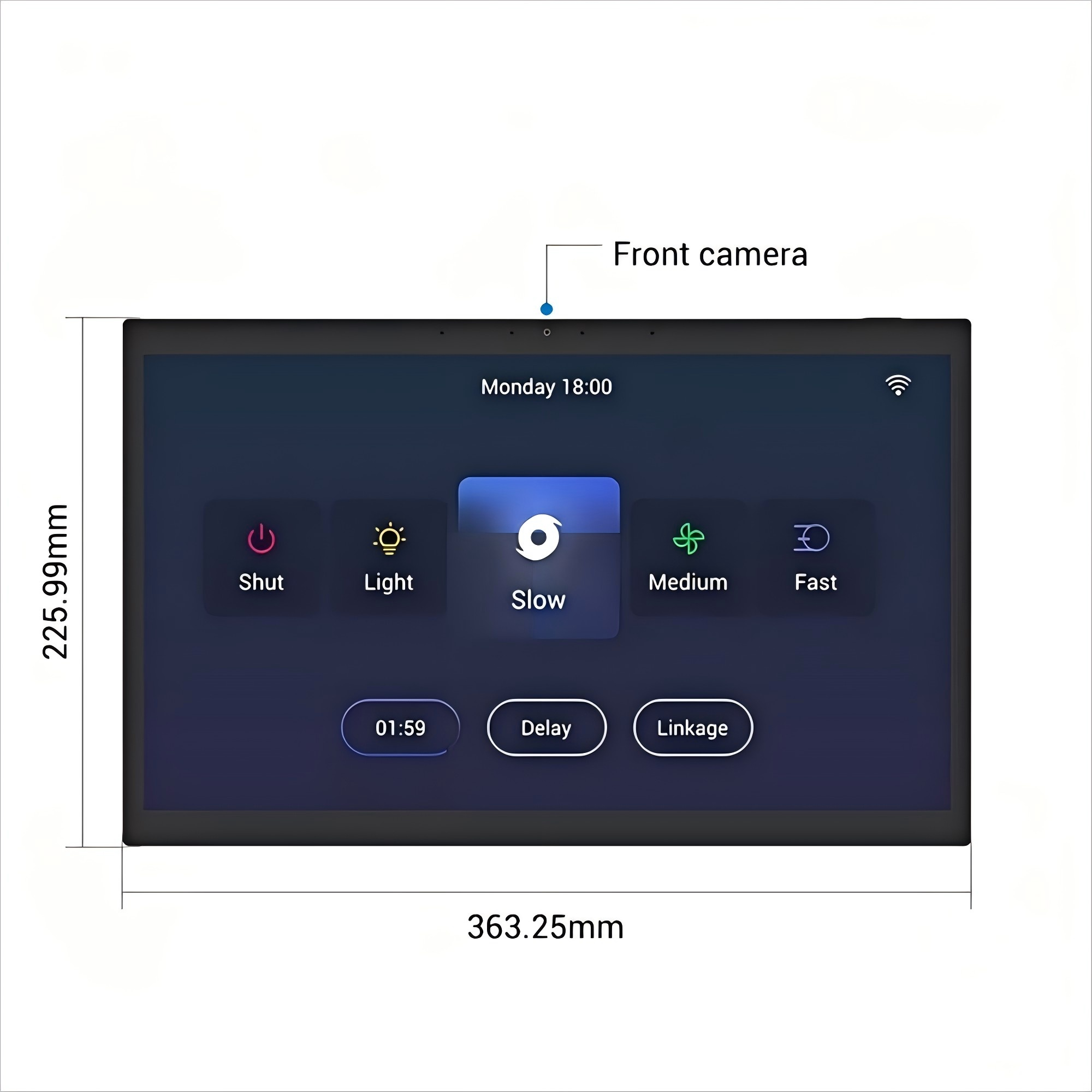 Inwall 15.6 Inch Smart Home Co - Smart Home Touchscreen Control Panel のレビューと価格