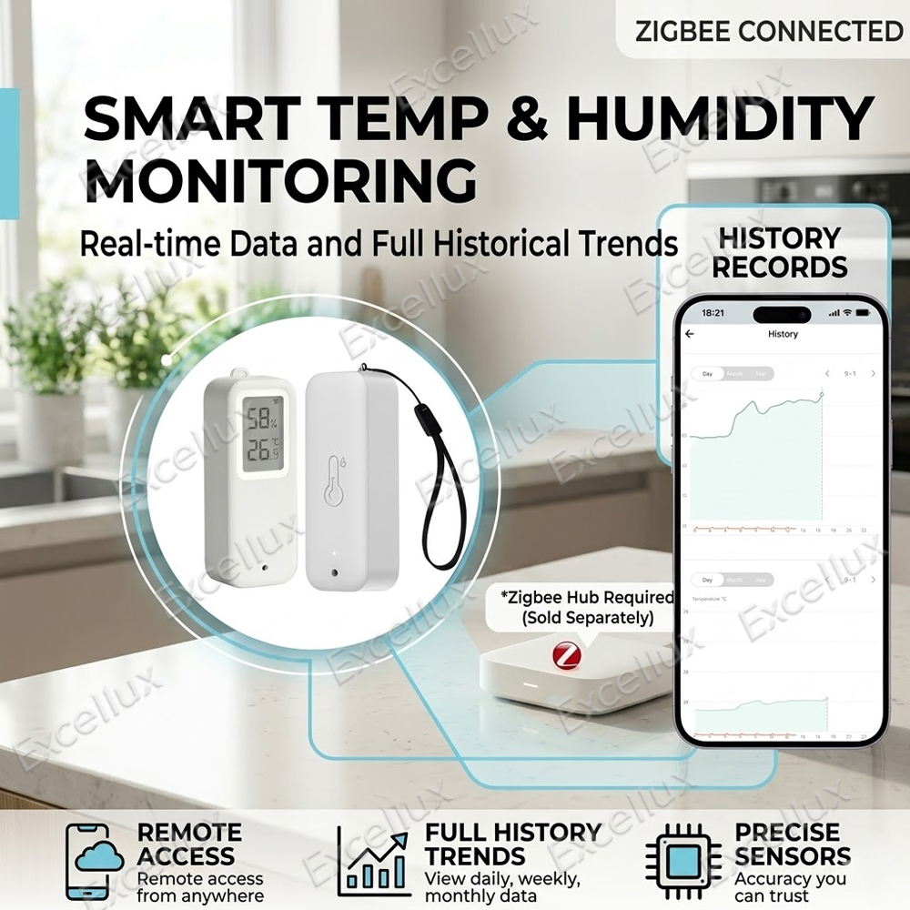 Tuya Zigbee Smart Temperature  - Smart Home Yandex のレビューと価格